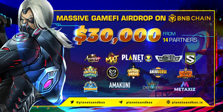 Los principales proyectos de GameFi de BSC anuncian una campaña masiva de Airdrop de $ 30,000