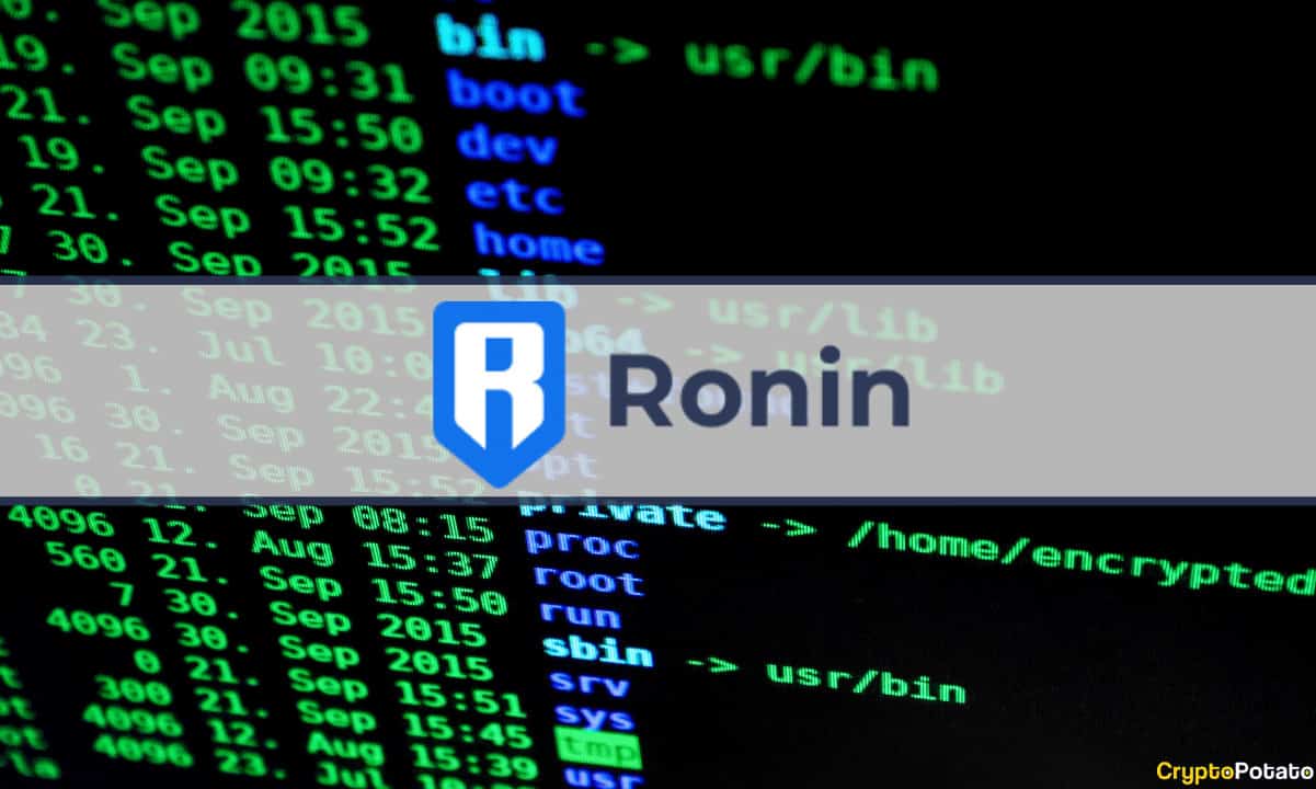 El Hacker De Ronin Está Moviendo Los ETH Robados