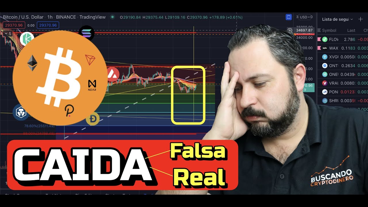 🥵 Bitcoin ➤ ¿Esta BAJADA es Real o Falsa? + Noticias + Altcoins !!