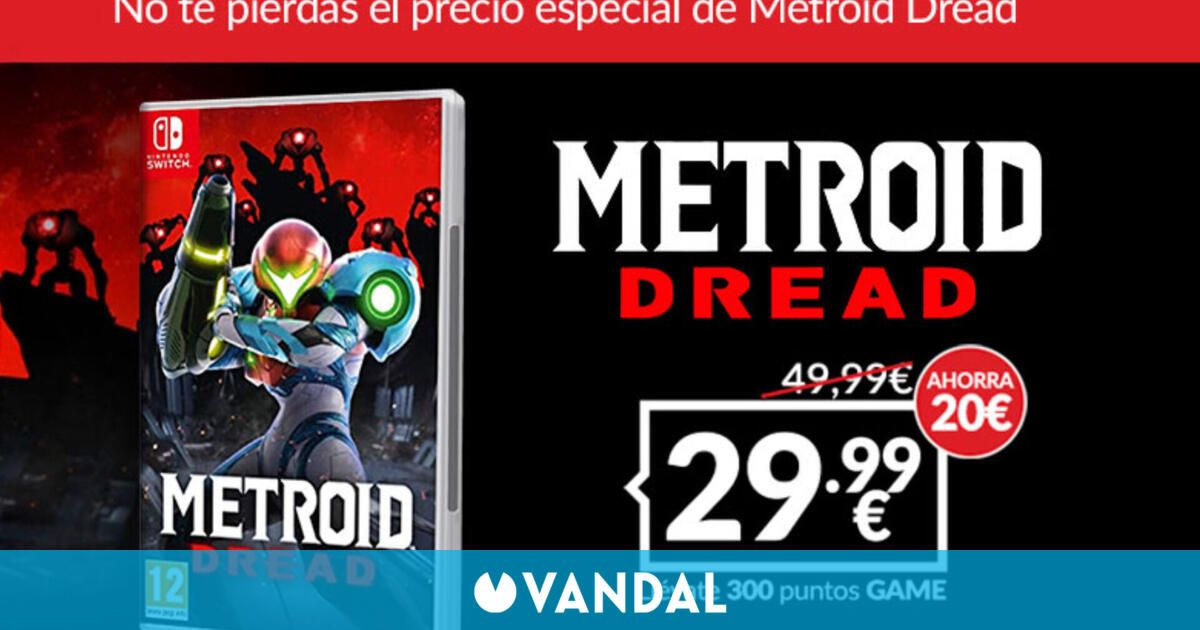Consigue Metroid Dread para Nintendo Switch en GAME por solo 29,99 euros