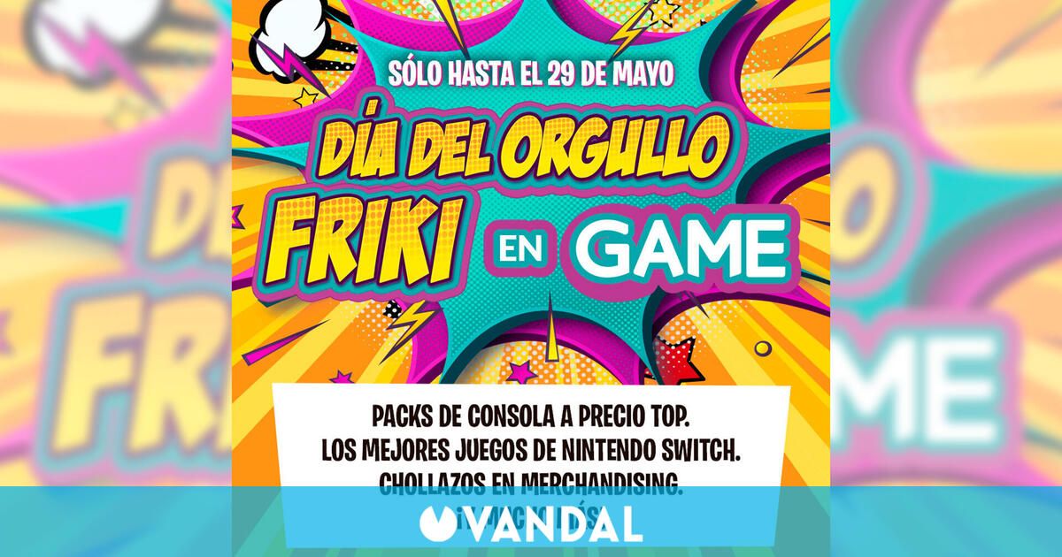 Celebra el Día del Orgullo Friki con las ofertas en GAME de juegos, merchandising y más
