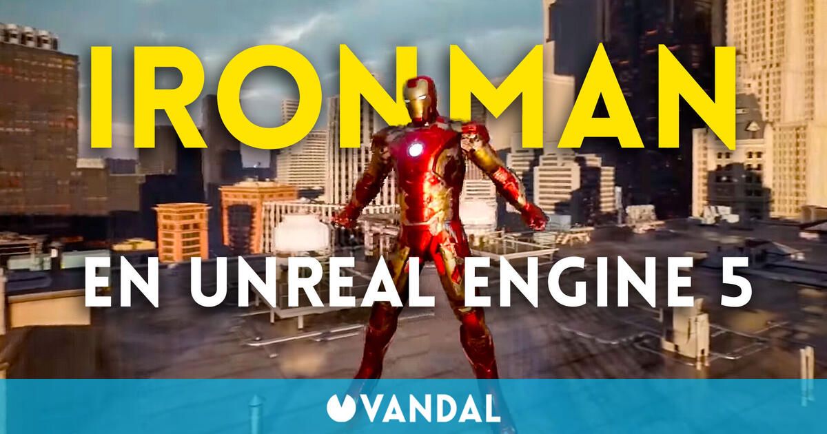 Ya puedes volar como Iron Man en esta impresionante demo en Unreal Engine 5
