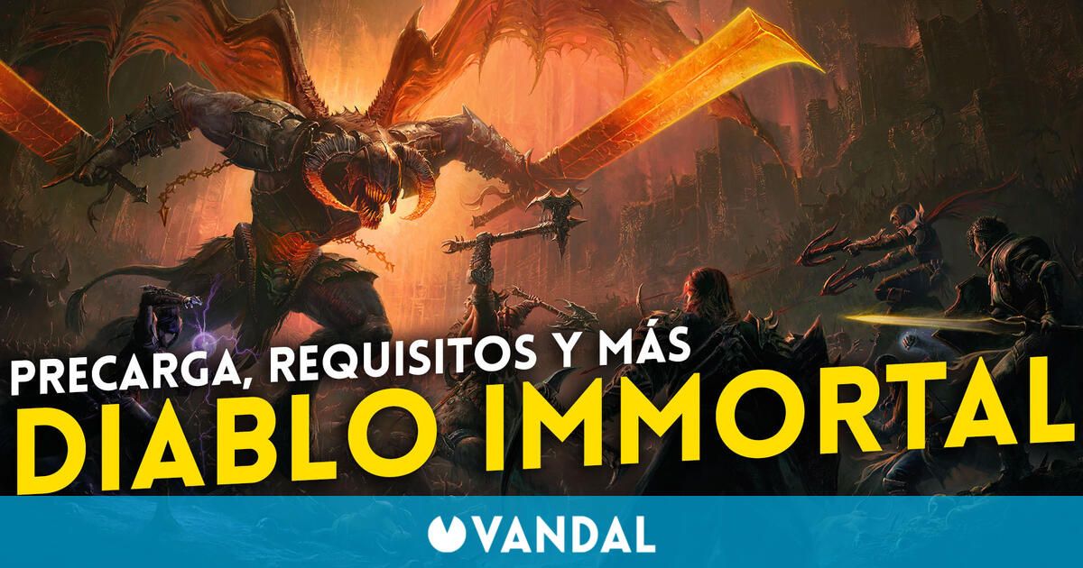 Diablo Immortal ya se puede precargar en PC y revela la hora de lanzamiento en España