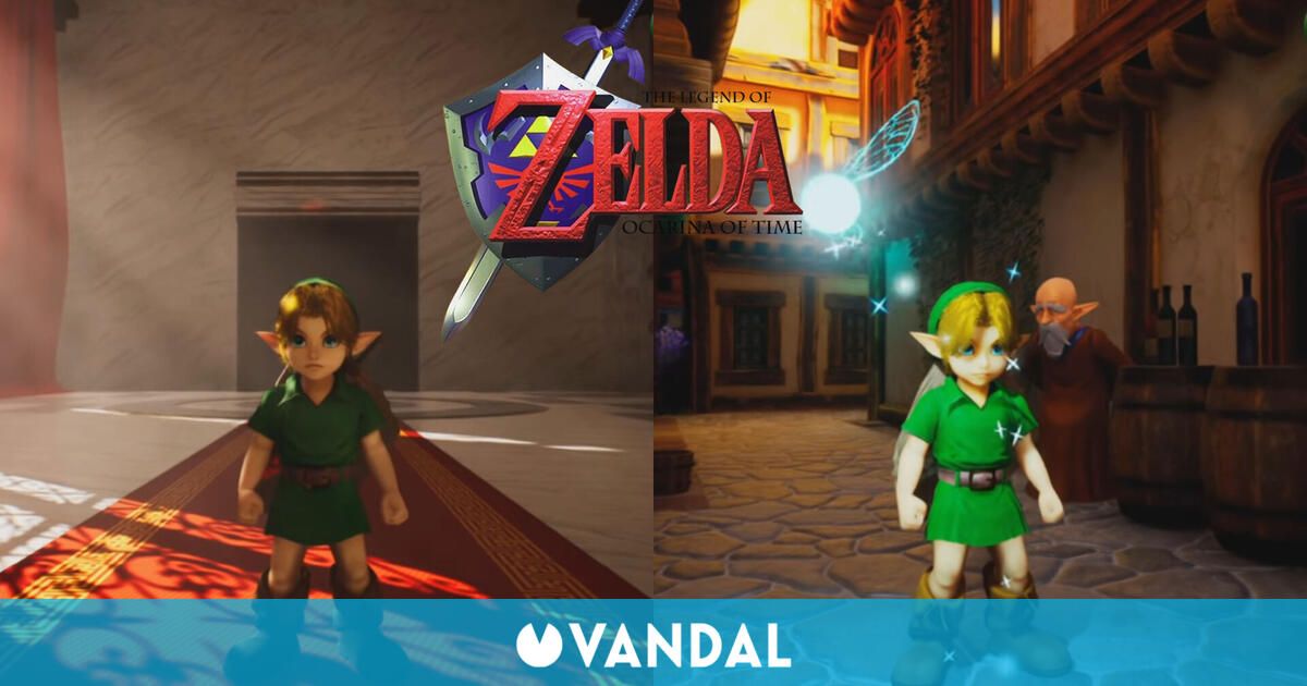 The Legend of Zelda: Ocarina of Time recibe un remake jugable en Unreal Engine 5