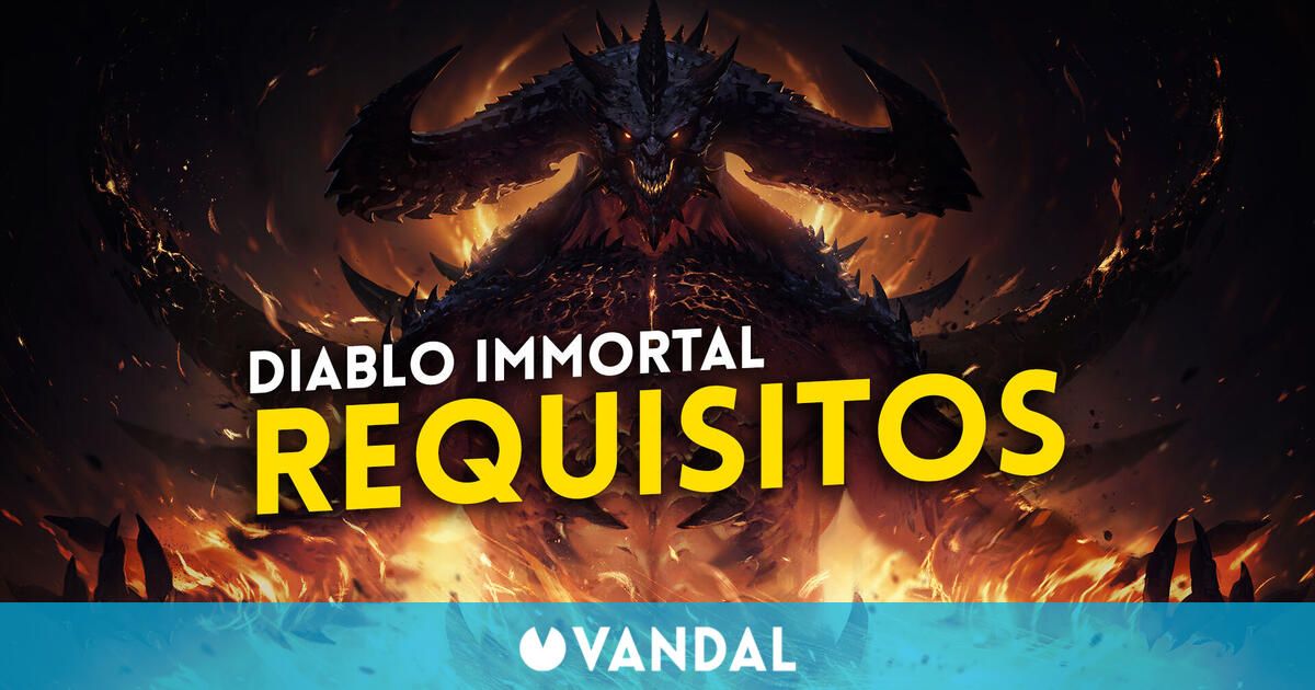 Diablo Immortal: Los requisitos mínimos y recomendados en PC, Android y iPhone