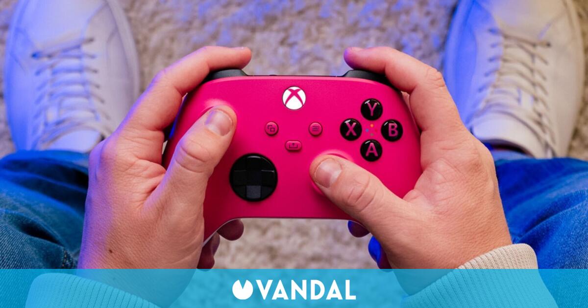 El nuevo mando oficial de Xbox es de color rosa, pero todavía no está en España