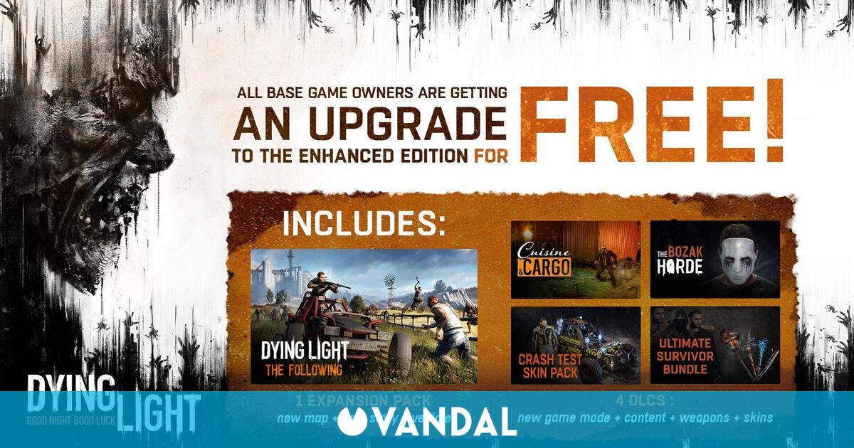 Consigue la Enhanced Edition de Dying Light de manera gratuita si posees el juego