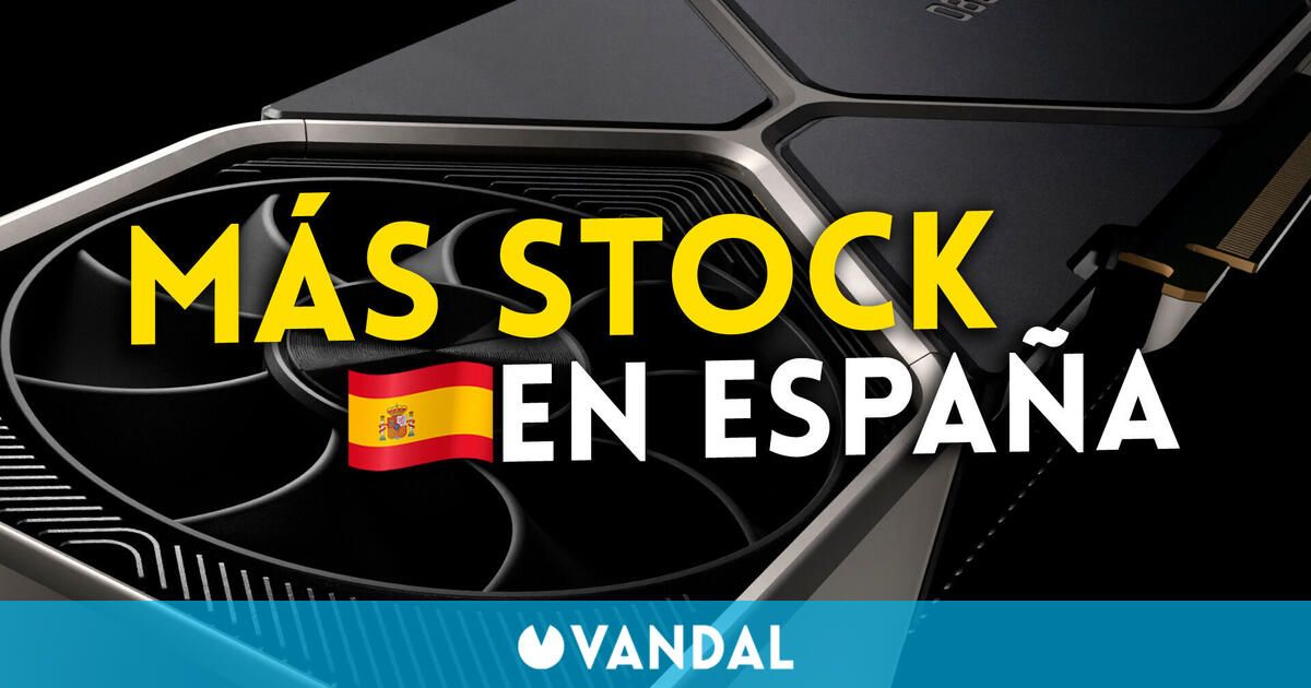 NVIDIA anuncia más stock de tarjetas gráficas GeForce RTX en España