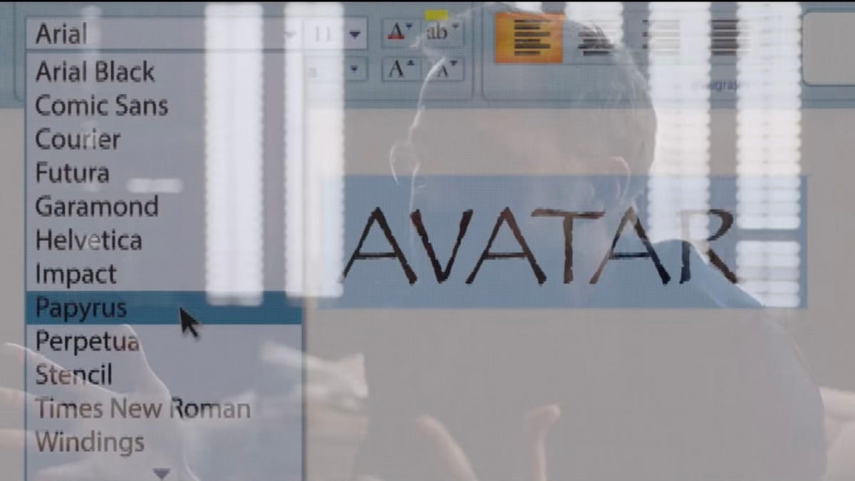 James Cameron encarga una fuente original para Avatar tras años de burlas por usar Papyrus