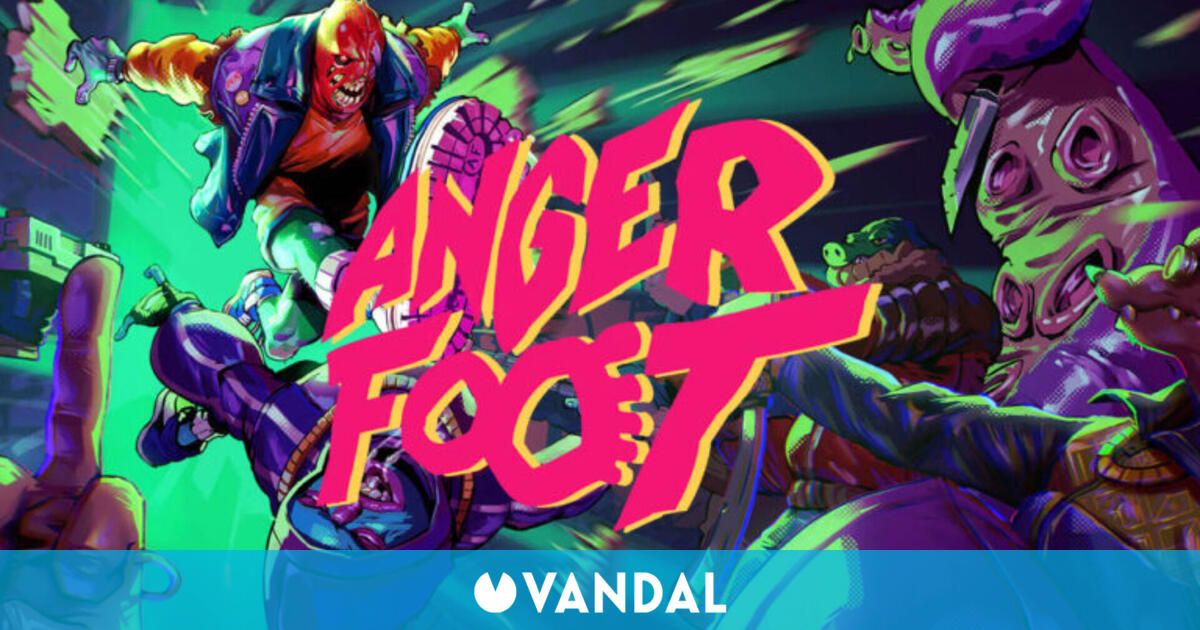Anunciado Anger Foot, un FPS de Devolver que nos invita a repartir patadas como panes