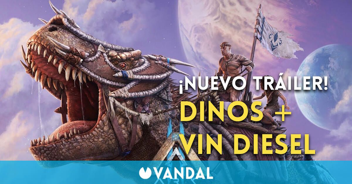 ARK 2 presenta tráiler mezclando a Vin Diesel con dinosaurios y llegará en 2023
