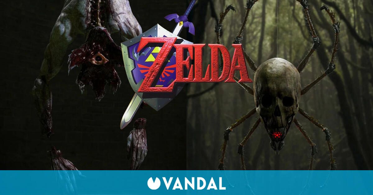 Así lucen los enemigos más temibles de Zelda: Ocarina of Time al estilo Junji Ito
