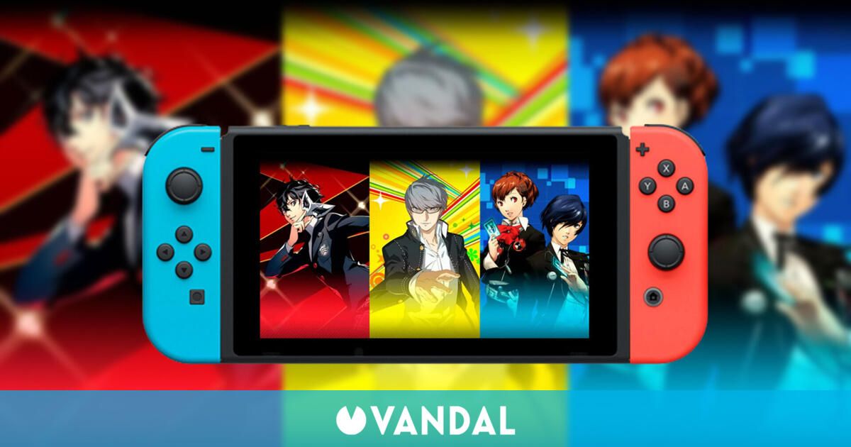 Persona 3, Persona 4 y Persona 5 también llegarían a Nintendo Switch