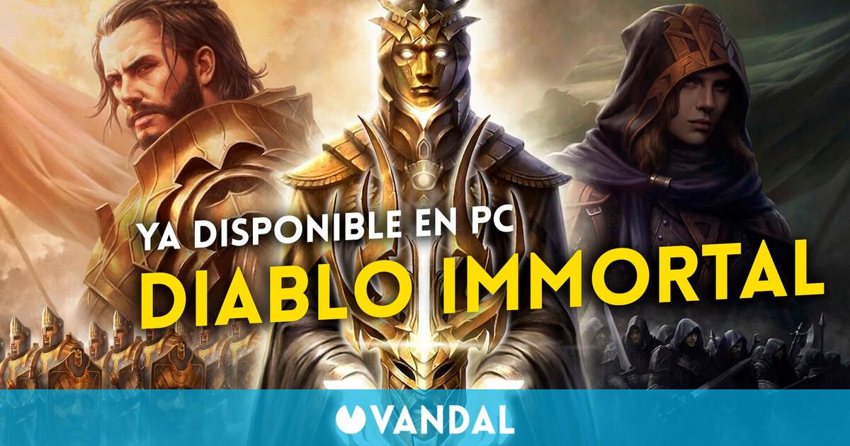 Diablo Immortal ya está disponible gratis en PC a través de Battle.net