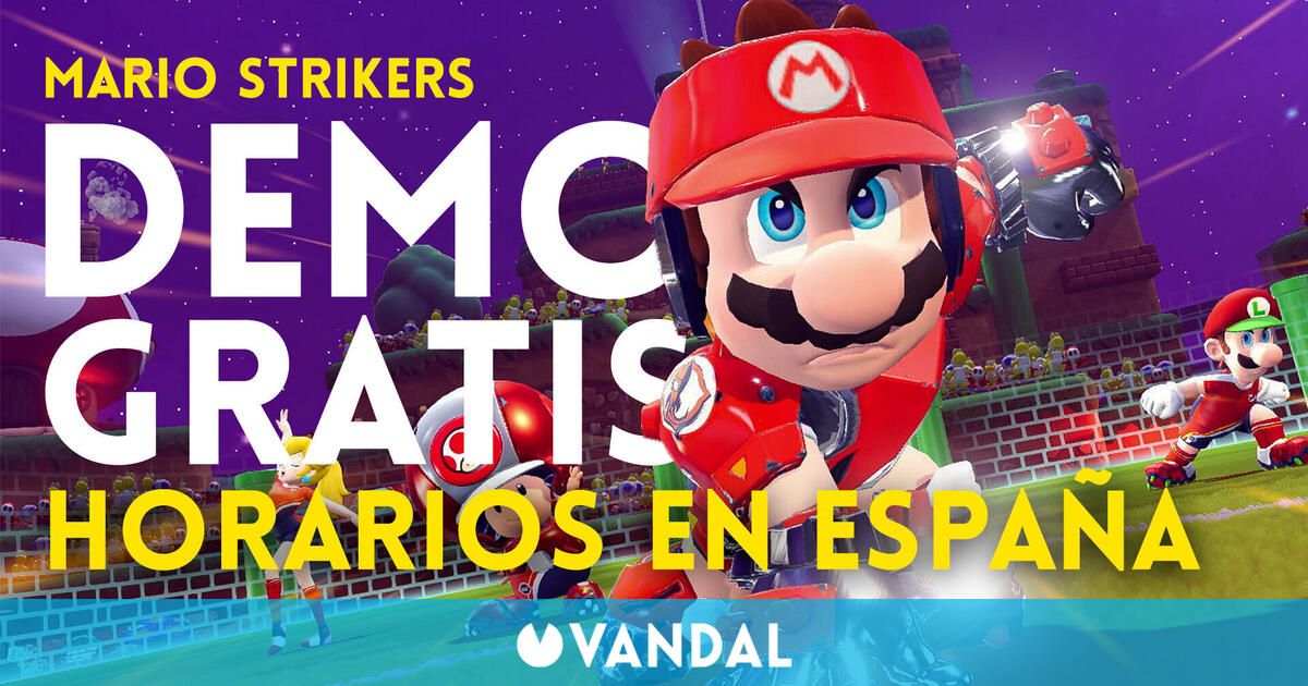 Mario Strikers Battle League Football celebra su demo este fin de semana – Horarios en España