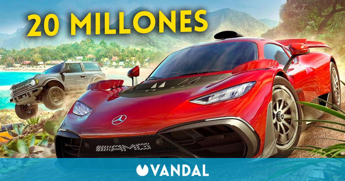 Forza Horizon 5 supera los 20 millones de jugadores tras siete meses desde su lanzamiento