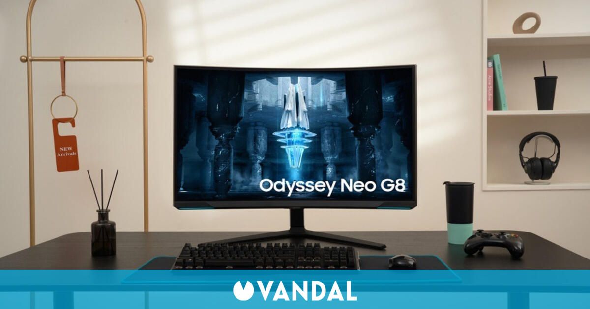 Samsung lanza el Odyssey Neo G8, el primer monitor para jugar a 4K y 240 Hz