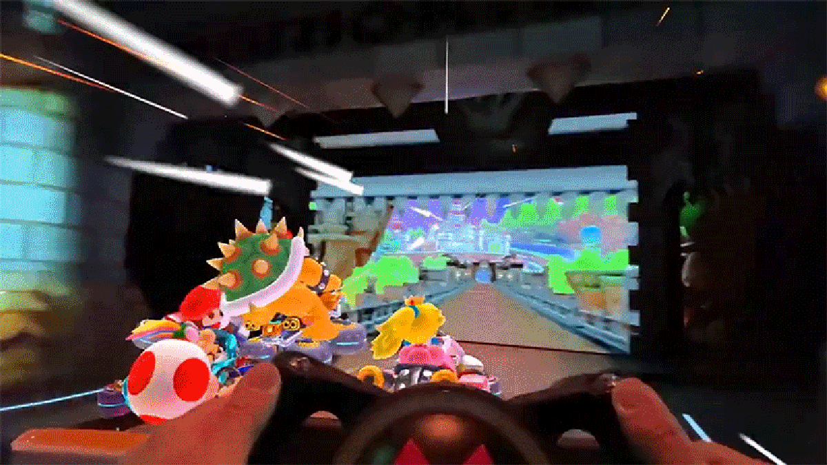 Así es Mario Kart en el nuevo parque temático Super Nintendo World