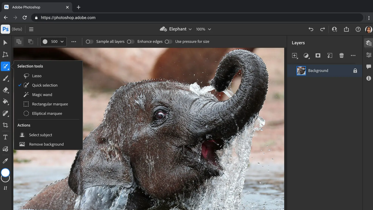 Adobe Photoshop tendrá una versión gratuita para la web