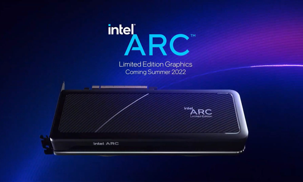 Intel Arc Limited Edition se muestra oficialmente al público