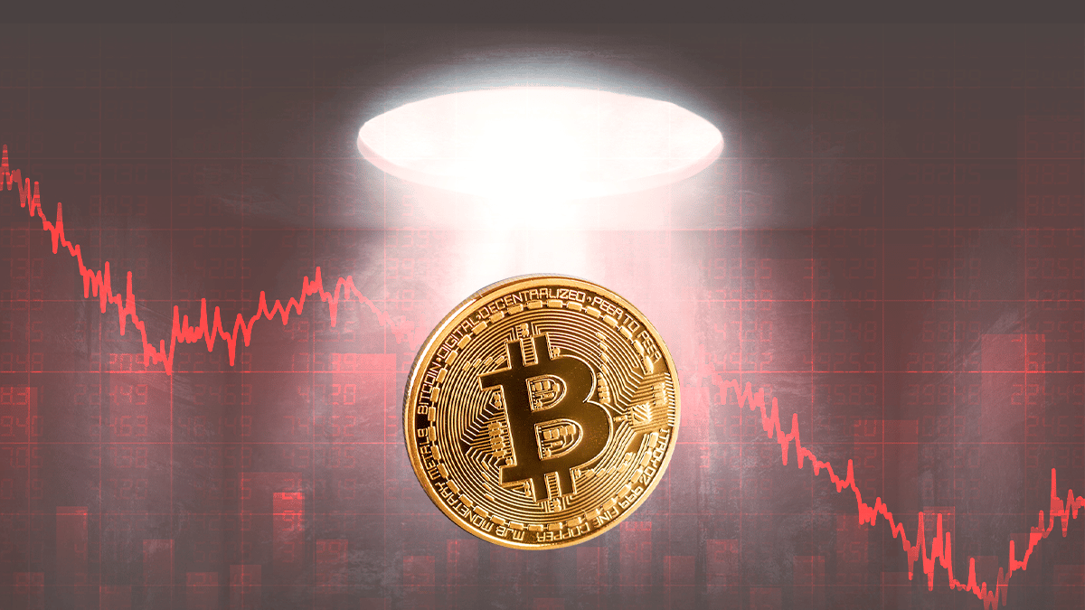 bitcoin en caída histórica por debajo del precio tope del ciclo anterior