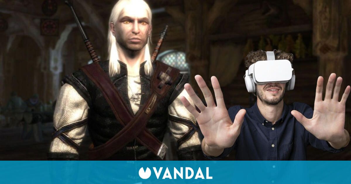 El The Witcher original recibe un mod para jugar su prólogo en realidad virtual