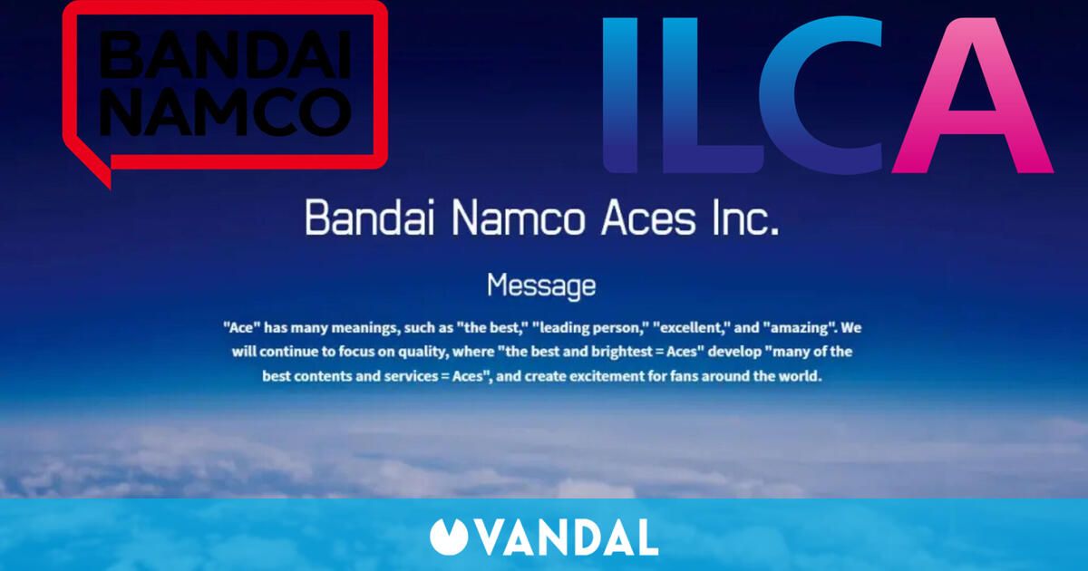 ILCA y Bandai Namco se fusionan para formar Bandai Namco Aces