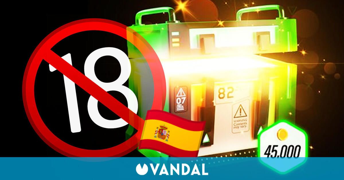El Gobierno de España planea prohibir el acceso a lootboxes a menores de 18 años