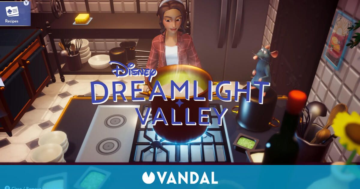 El simulador de vida Disney Dreamlight Valley repasa sus funciones en este gameplay