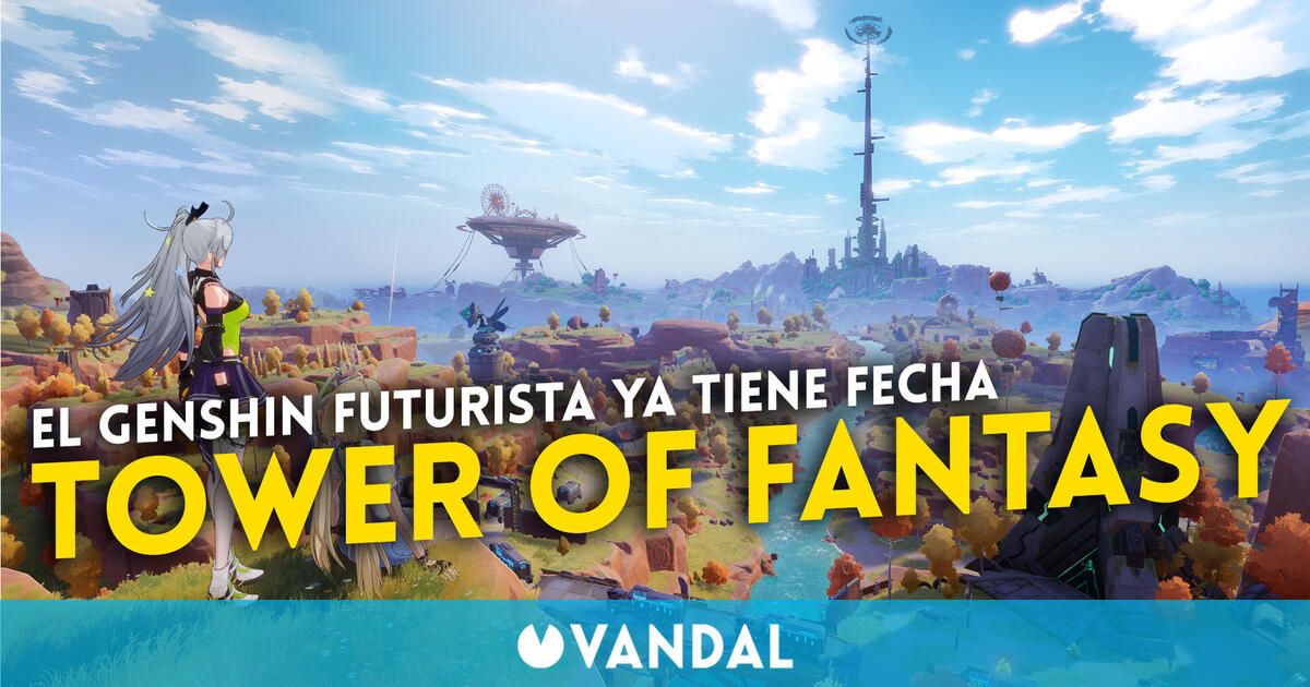 El RPG gratuito Tower of Fantasy anuncia su fecha de lanzamiento en España