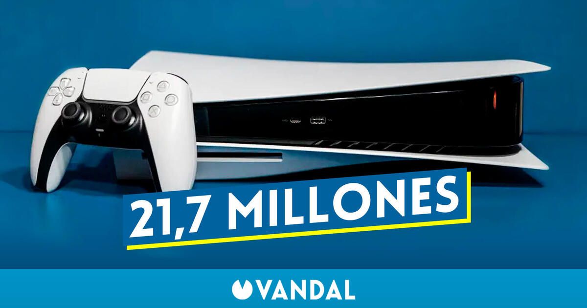 PlayStation 5 alcanza los 21,7 millones de consolas vendidas en todo el mundo