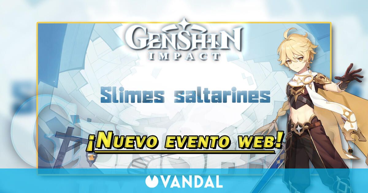 Genshin Impact: Gana Protogemas gratis con el evento web Slimes saltarines