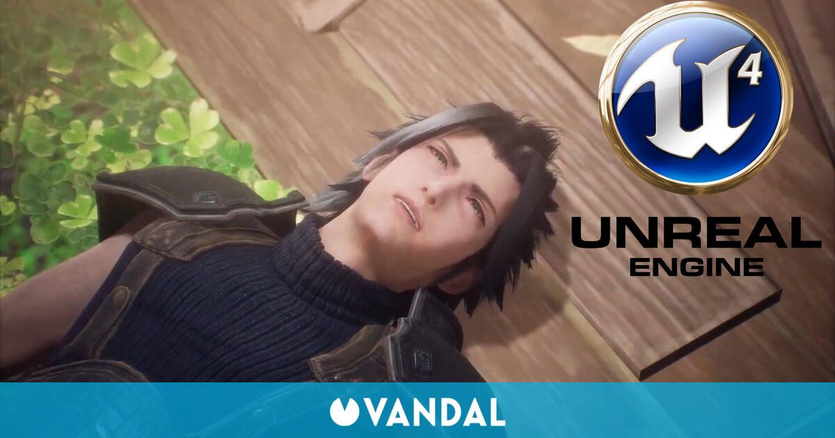 Crisis Core -Final Fantasy VII- Reunion funciona en Unreal Engine 4