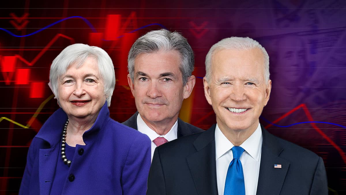 Biden, Yellen y Powell niegan la recesión en EE. UU. y hasta Wikipedia entra al debate