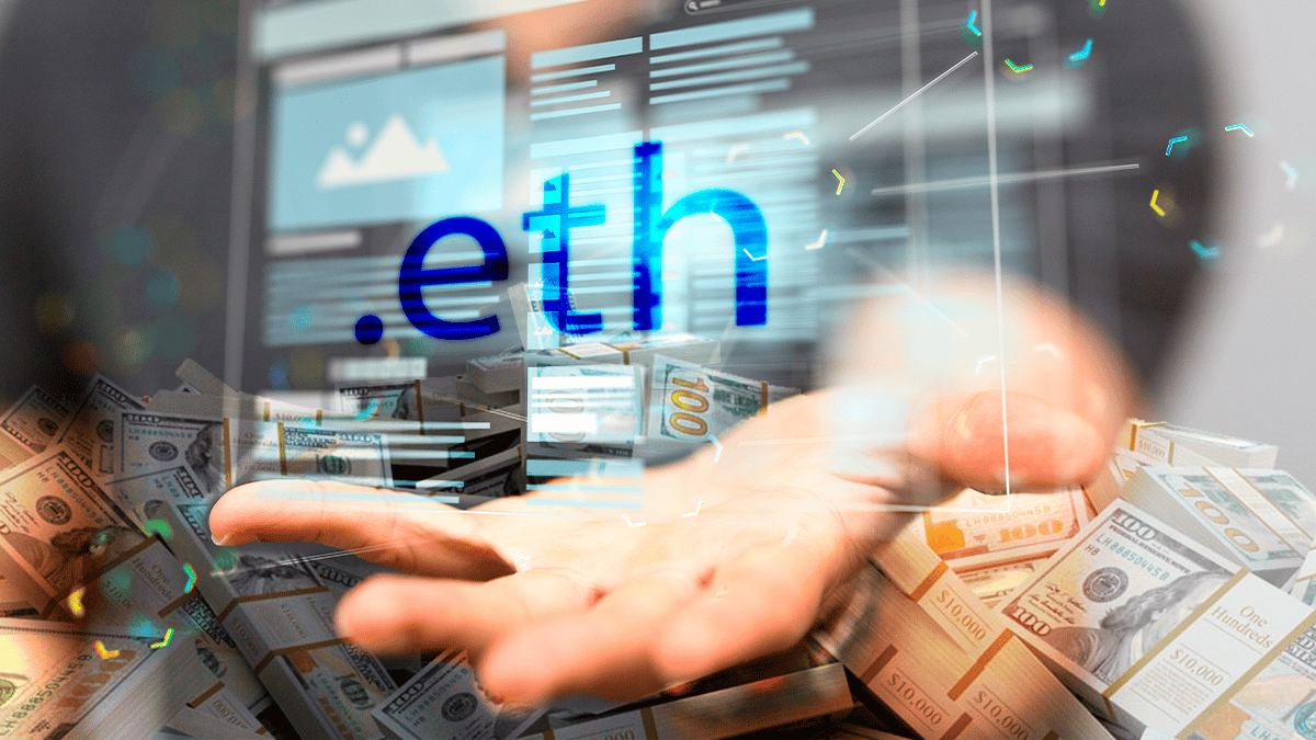 Un dominio de Ethereum se vendió por 300 ETH y es el segundo más caro de la historia