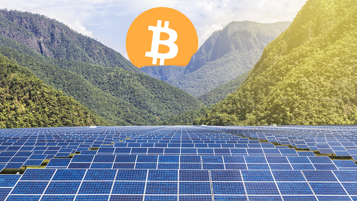Granjas solares Bitcoin da una lección a Ethereum de cómo hacer más limpia la minería