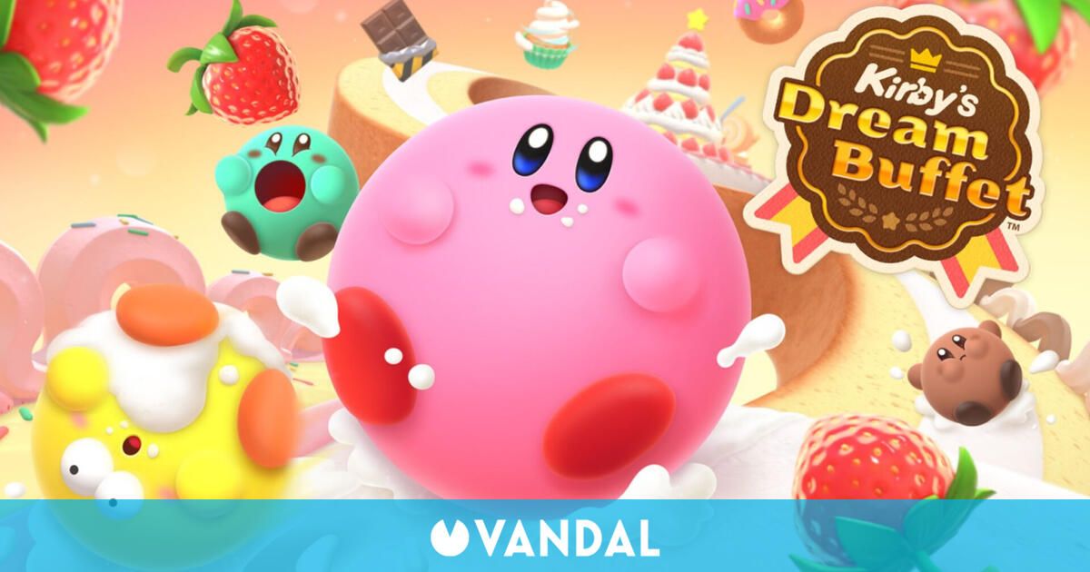 Nintendo anuncia Kirby’s Dream Buffet: Carreras arcade multijugador este verano en Switch