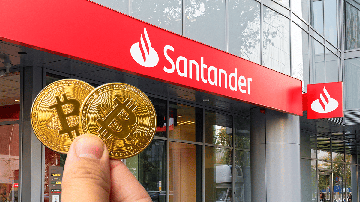 Santander lanzará servicios con bitcoin a clientes de esta nación suramericana