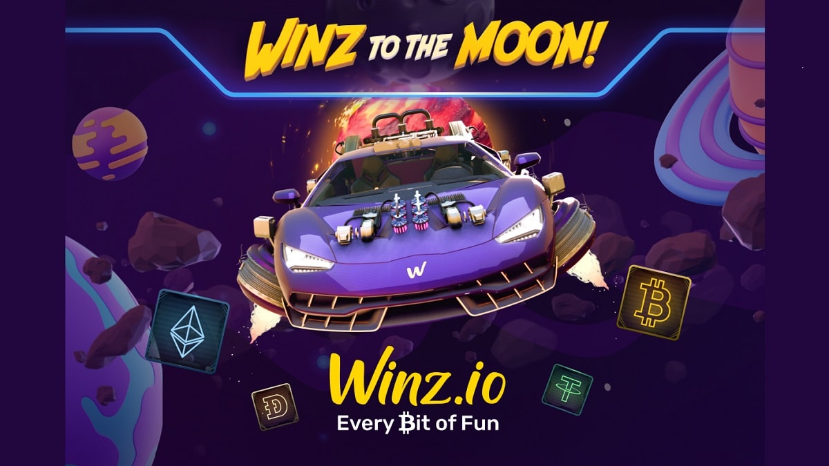 Winz.io Casino ha lanzado un tragamonedas de marca: Winz to the Moon