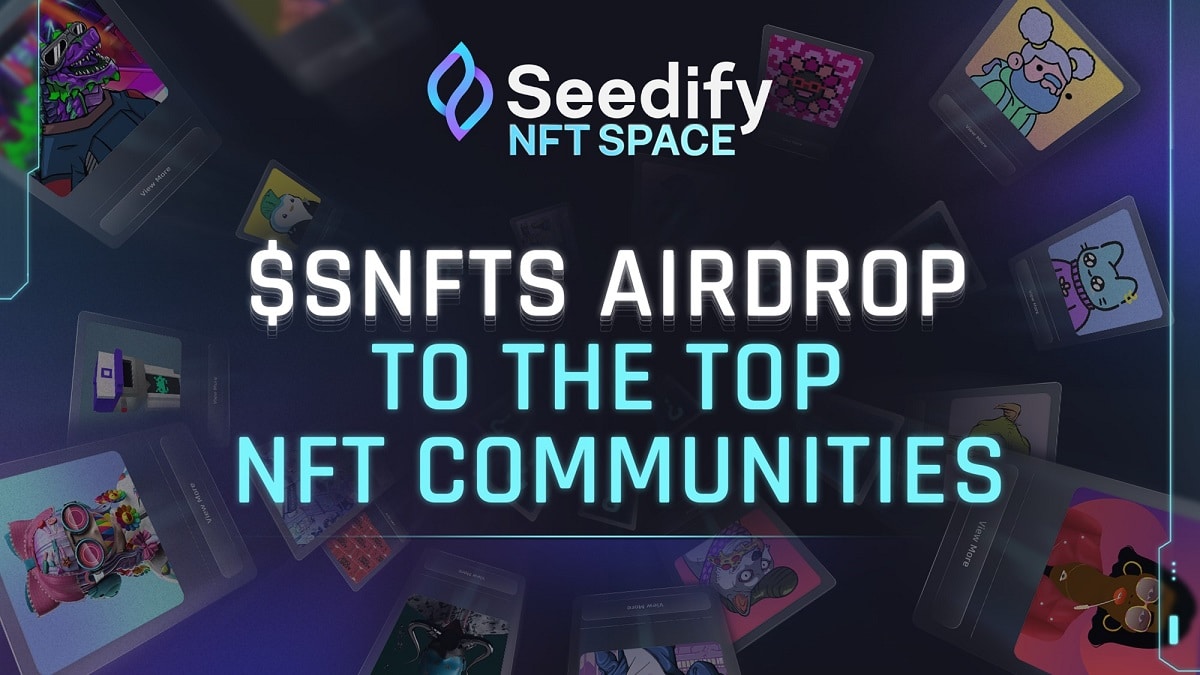 Seedify promueve airdrop masivo de su nuevo token de utilidad a comunidades de NFT