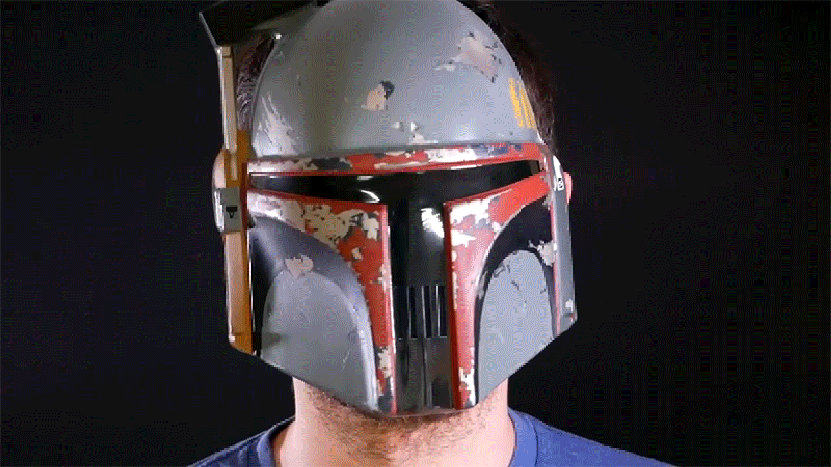 Pinta máscaras baratas de Star Wars para que se vean realistas
