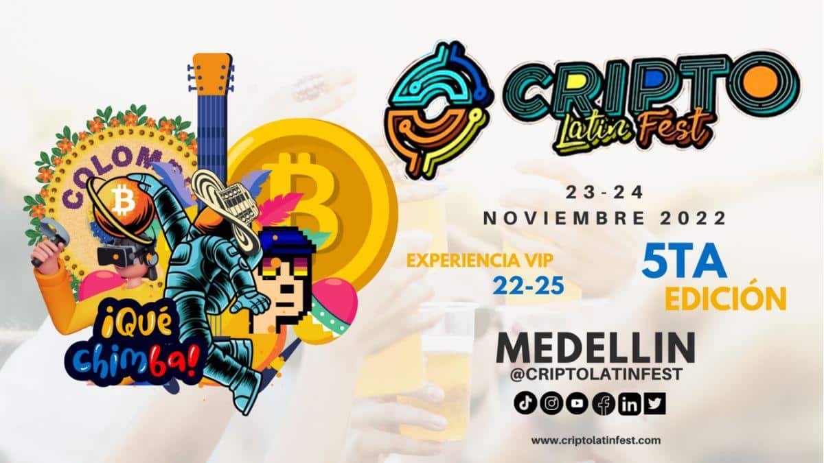 ¿Preparada Colombia? Se acerca Cripto Latin Fest, el evento de tecnología Bitcoin