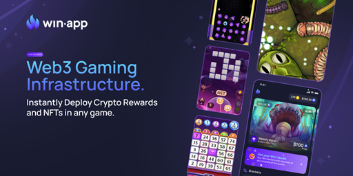 Win.app cambia Play-to-Earn a Play-to-Win