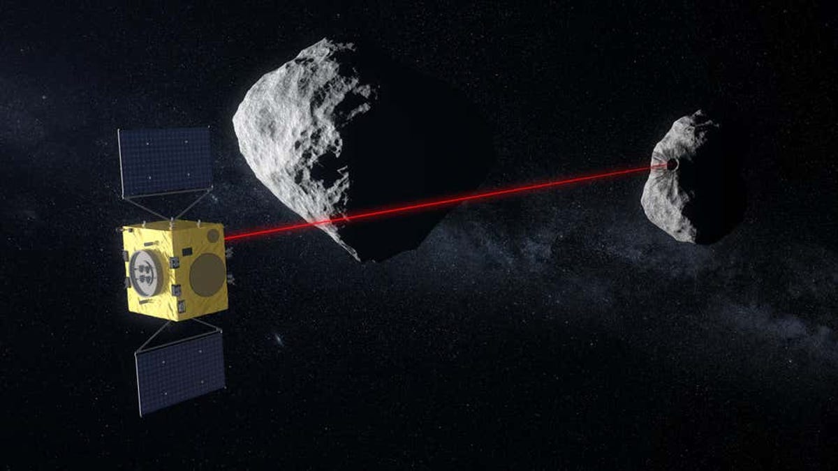 Cómo ver en directo el primer impacto de una nave contra un asteroide