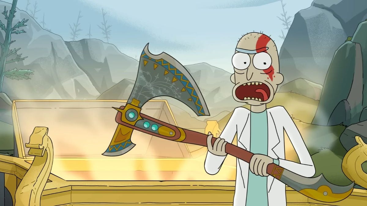 Rick y Morty protagonizan el último anuncio de God of War: Ragnarok