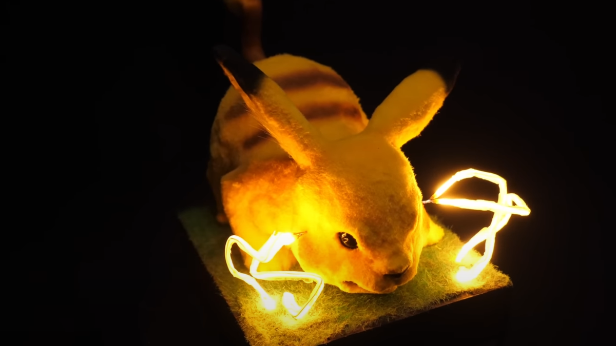 Este artista ha hecho una escultura realista de Pikachu
