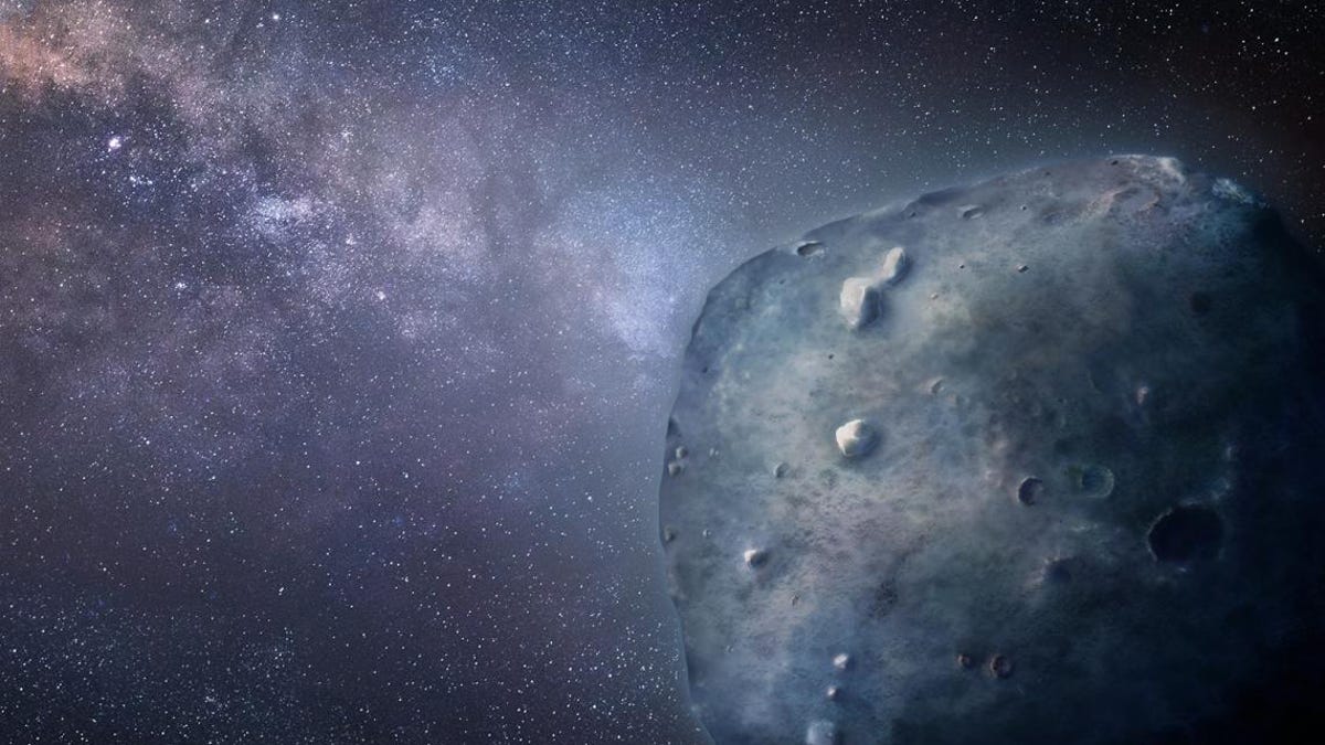 Este asteroide azul cada vez gira más rápido, y los astrónomos no saben por qué