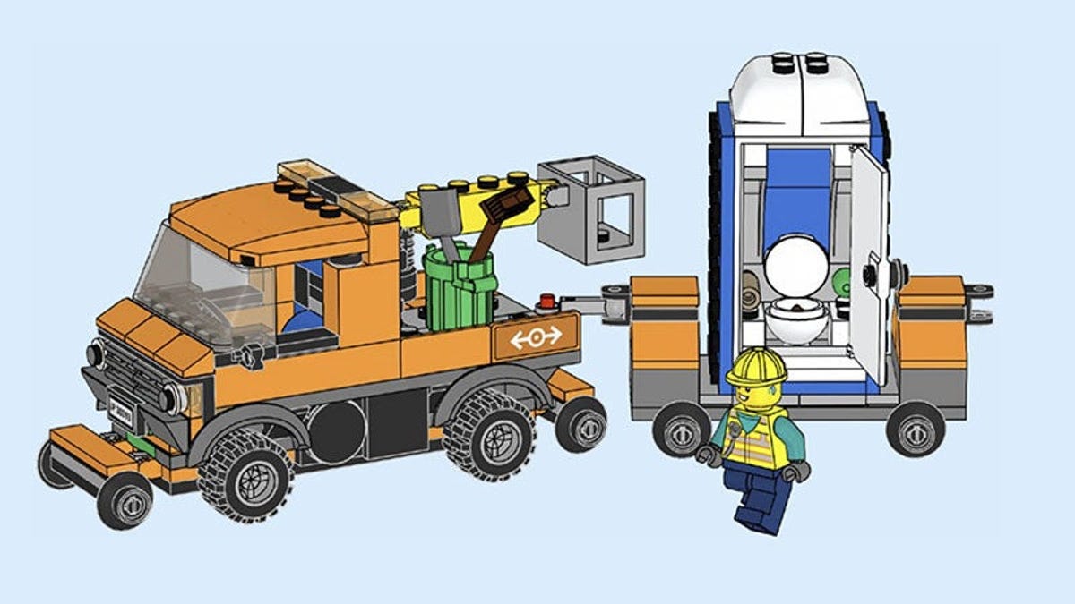 El último set que ha lanzado LEGO incluye una caca gigante