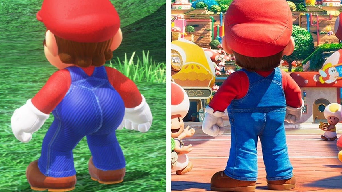 Consternación por el culo de Mario en la nueva película de Super Mario Bros