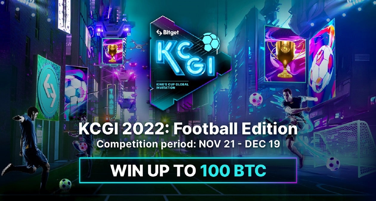 Bitget lanza la KCGI Otoño 2022, la competencia de trading con temática de fútbol